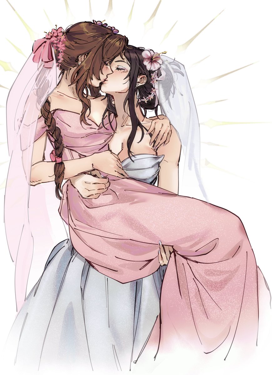 Takamaki_Anngel's tweet photo. Commissioned @pudlqb to do a wedding Aerti 💕 https://t.co/EQr7lIcAYu