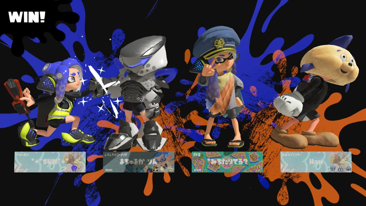 ramune_spl_17's tweet photo. 女子パでブキチ杯🫟🔫
リッター来すぎて上手くなったかも笑 https://t.co/AaX5P0VrYl