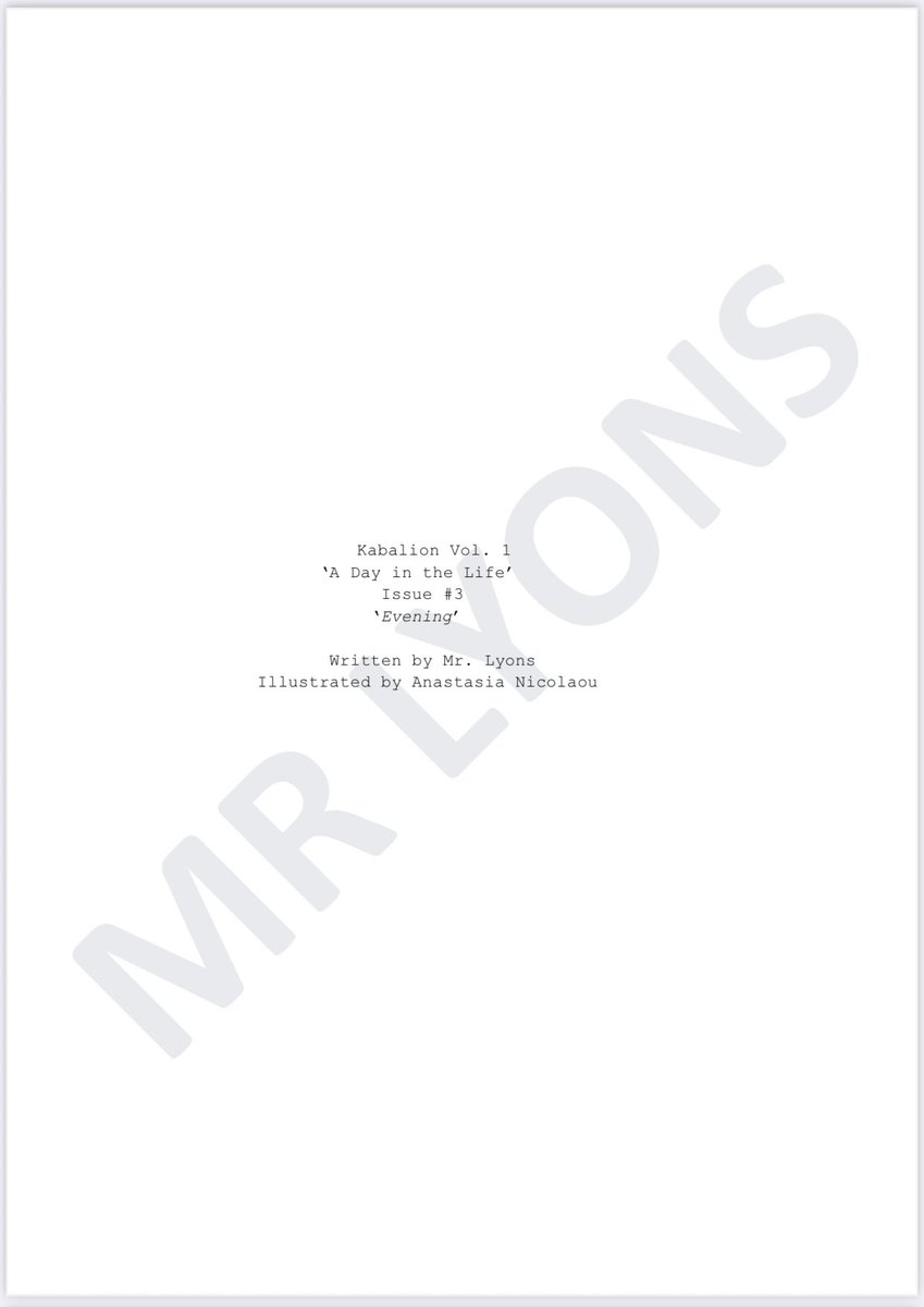 mrlyonswriter's tweet photo. KABALION - Vol. 1 #3 - Demo Script - Part 1
#comicbooks #sciencefiction #newcomic #comicwriter #comicbooklovers #feed #scifi #space #originalwriter #comics #x #writing #apocalypse #newtalent #comics #scriptwriting #90s #script #spaceship #fyp #fresh https://t.co/MYqEFzRADn