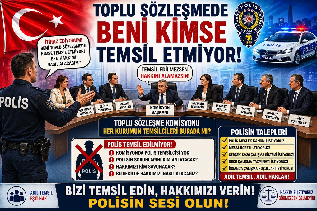 polissorunlar's tweet photo. Etkinlik için görseller part 2 #PoliseAdilMaaş https://t.co/Xww54NZAXe