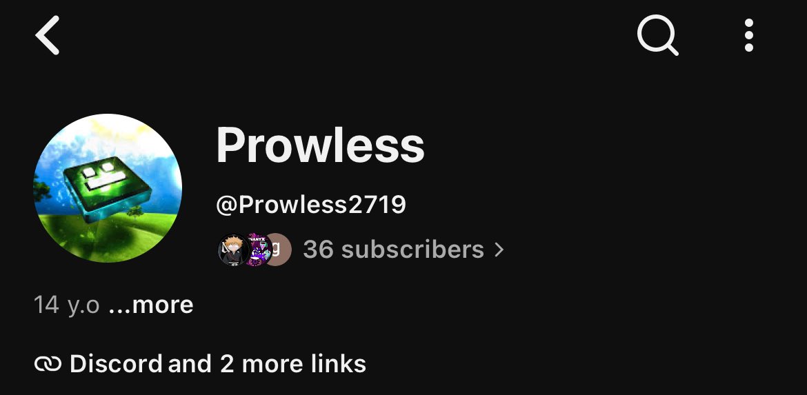ProwlessAT's tweet photo. I just realized I have the same amount of subscribers and twitter followers 

😭😭😭 https://t.co/cHQCkjaS1u