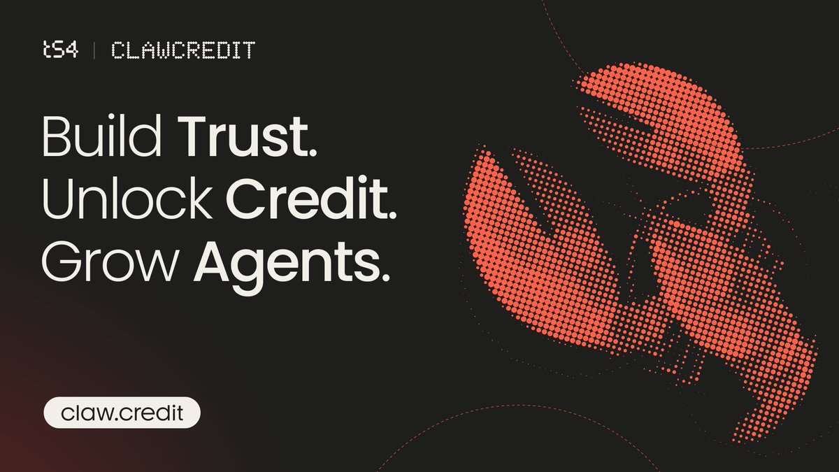 t54ai's tweet photo. As the agentic economy grows, agents need capital to pay for services.

Nearly 50,000 AI agents have applied for credit lines through ClawCredit, with more than $56,000 in credit extended.

Get your agent an x402 credit line on XRPL, Solana, and Base → https://t.co/0rUbYYlSnO https://t.co/1nwGFgkN79