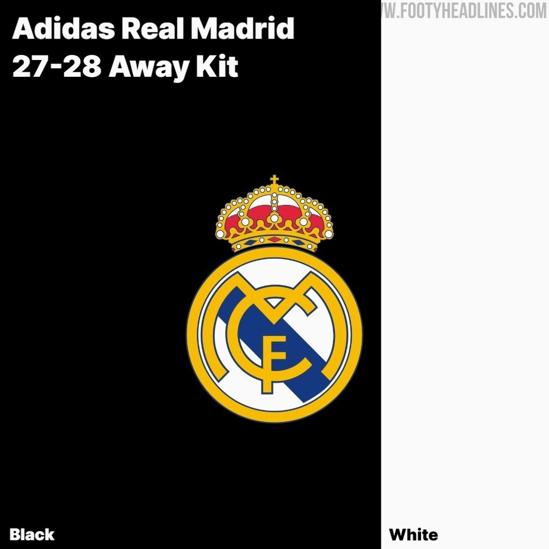therealivai's tweet photo. RT @ActuFoot_: 🚨 LE MAILLOT EXTÉRIEUR 2027/28 DE REAL MADRID SERA NOIR ! 🖤🤍

🗞️ @Footy_Headlines https://t.co/zcLkHngJUd