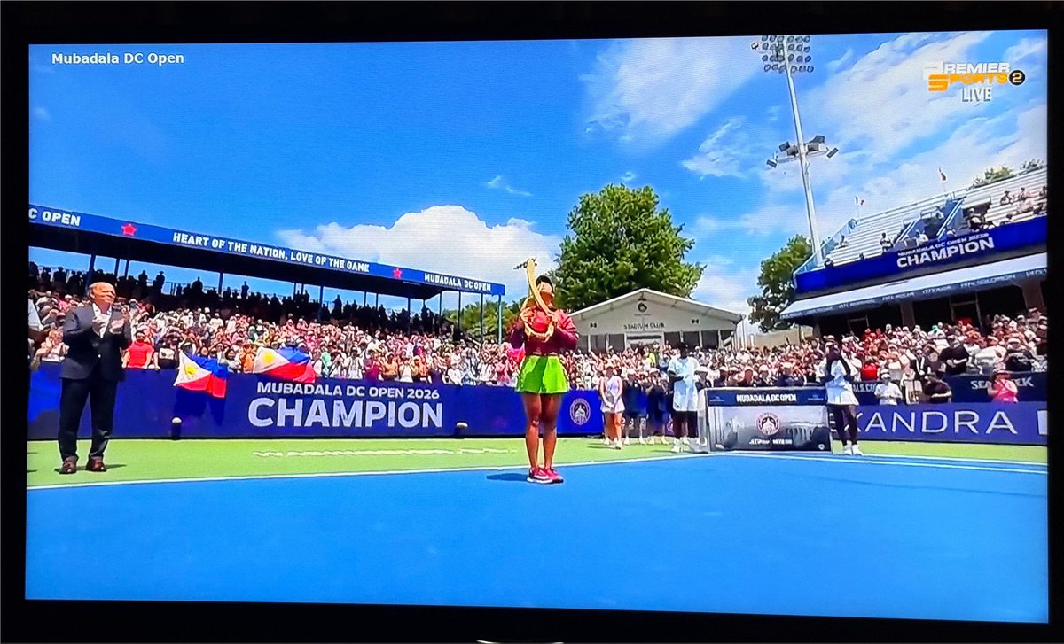 heymiann's tweet photo. Well-deserved win!! Mabuhay ka, Alex Eala!! 🇵🇭 https://t.co/J9E9hbeaga