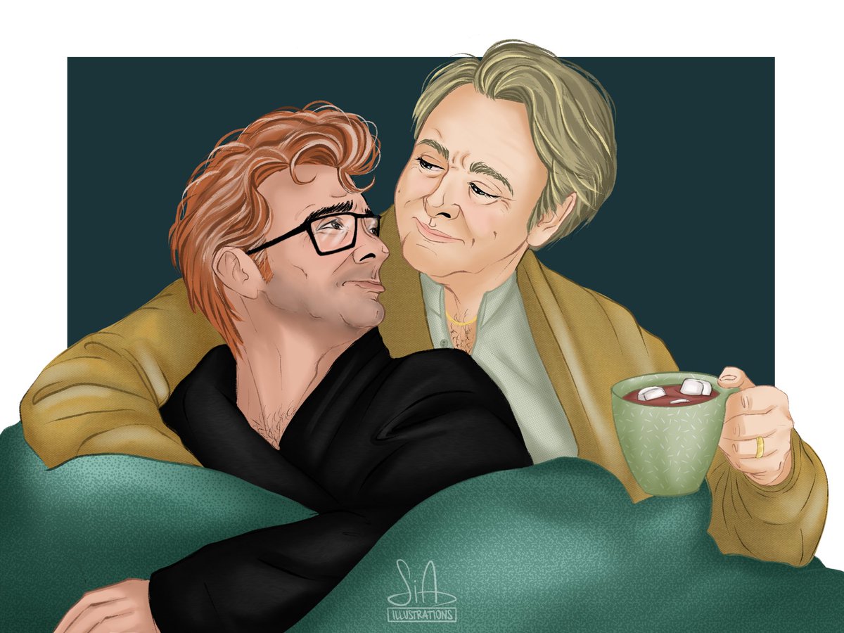 Art_by_SiA's tweet photo. In every universe 

#goodomens #illustration #goodomens3 #goodomensfanart #aziraphale #crowley
#ineffablehusbands #myart #aziracrow #asafell #anthonycrowley #asanthony #sheenant #michaelsheen #davidtennant https://t.co/LeuZQQNvvn