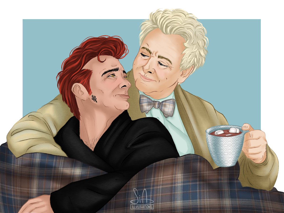 Art_by_SiA's tweet photo. In every universe 

#goodomens #illustration #goodomens3 #goodomensfanart #aziraphale #crowley
#ineffablehusbands #myart #aziracrow #asafell #anthonycrowley #asanthony #sheenant #michaelsheen #davidtennant https://t.co/LeuZQQNvvn