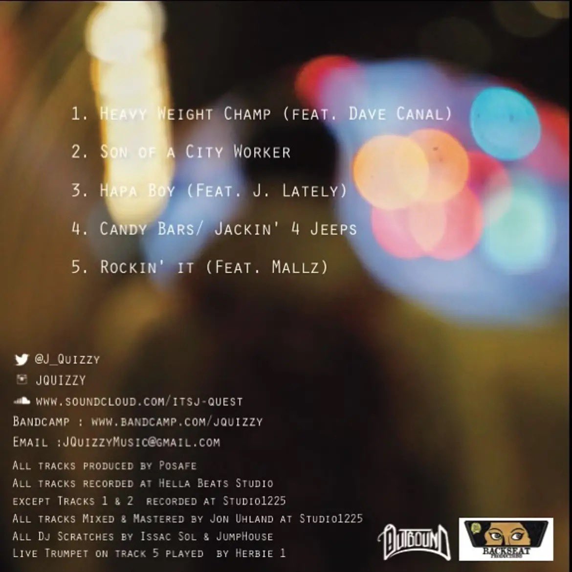 J_Quizzy's tweet photo. Yesterday was the 10yr anniversary of my debut EP! I know most of my twitter folks don’t know me for rap these days 😏This jawn is on all major music platforms 
 I was 31 when this dropped! Bucket list goal!

 #ReturnoftheCityWorkersSon #BackseatProductions #OutboundSF #JQuizzy https://t.co/QAEyRBpbeN