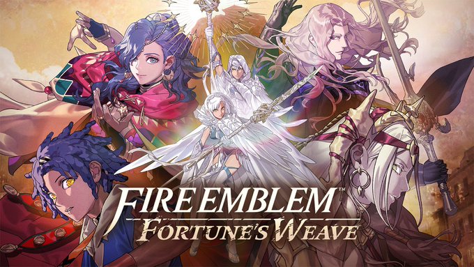Stealth40k's tweet photo. Fire Emblem: Fortune's Weave Direct Wishlist:

- Highlight the uniqueness of the four paths
- Who are the avatar characters?
- Demo
- Amiibo

I don't need more convincing to buy Fire Emblem Fortune's Weave. https://t.co/RMEu5o934l