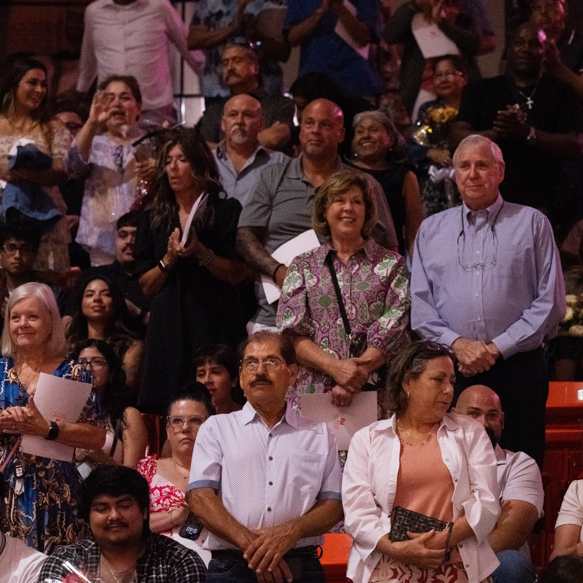 SamHoustonState's tweet photo. No Bearkat earns a degree alone. 🧡

Thank you to every family member, friend, mentor, roommate and furry best friend who helped our Summer 2026 graduates make it to this moment!

#EatEmUpKats | #SamHoustonState https://t.co/JVqpo4xGzP
