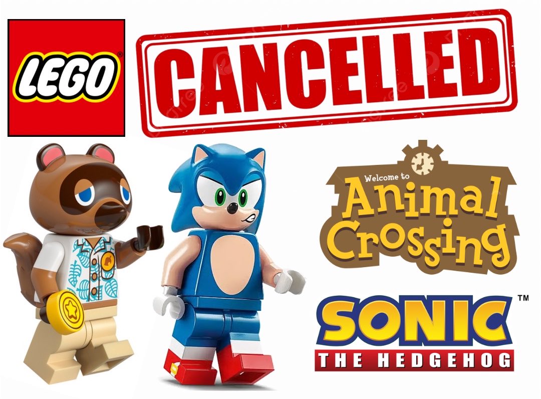 the_brick_news's tweet photo. LEGO Animal Crossing and Sonic themes have reportedly been cancelled!

No new sets coming in 2027 and all the remaining ones are set to retire soon. https://t.co/OTqiTHxaSn