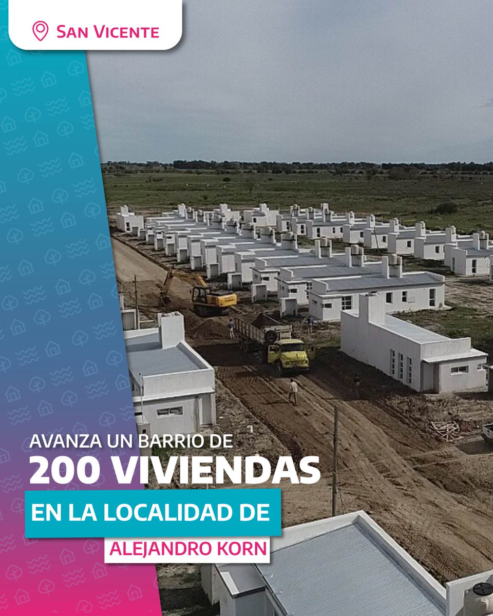 MinHabitatPBA's tweet photo. ¡Mirá cómo son las casas que tenemos #EnMarcha en #SanVicente!
Se trata de un proyecto de 200 viviendas en la localidad de Alejandro Korn y cuentan con una superficie que va desde los 56 a los 58 m2. https://t.co/ylYHxxGRPL