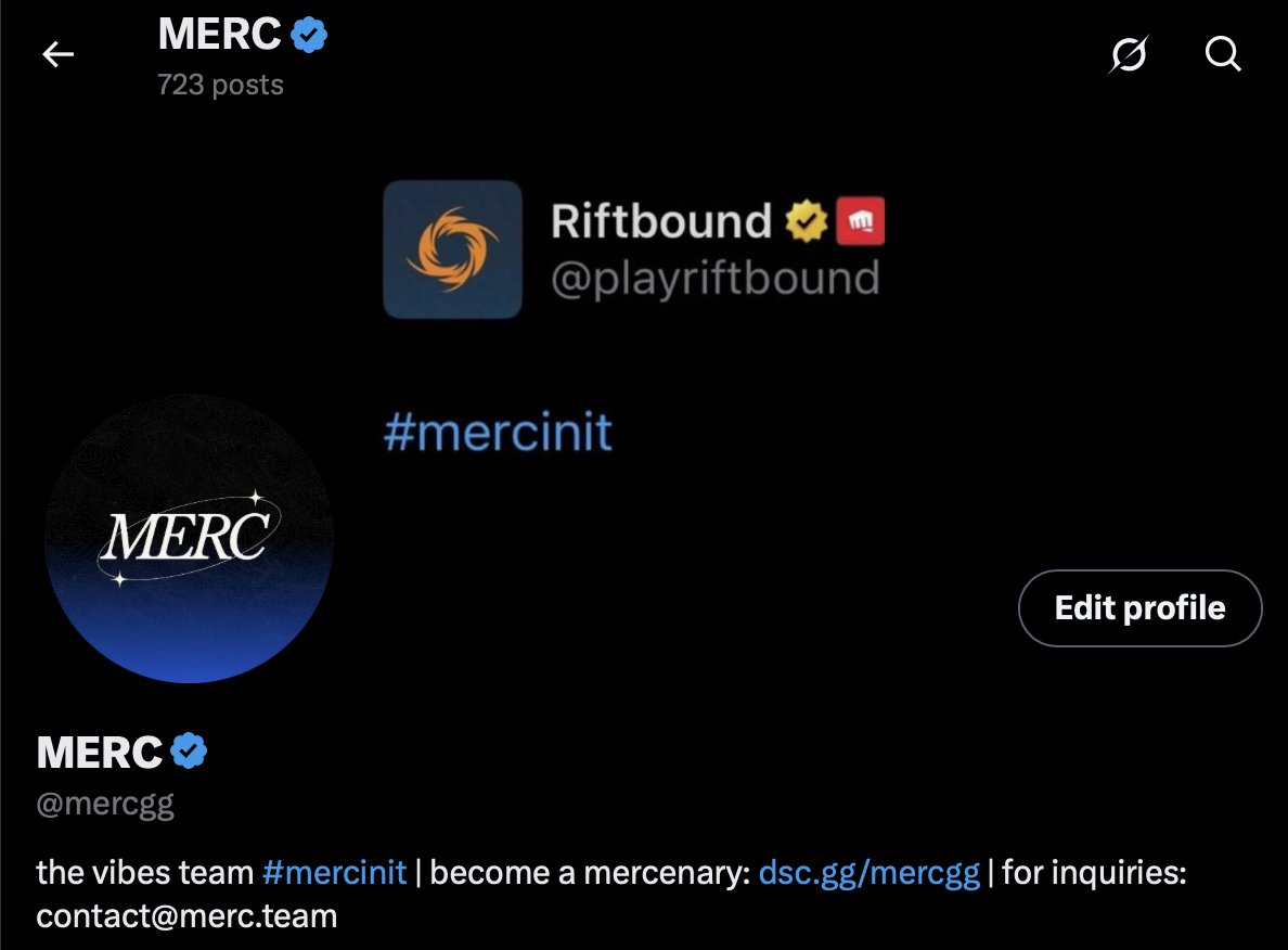 MERC tweet media