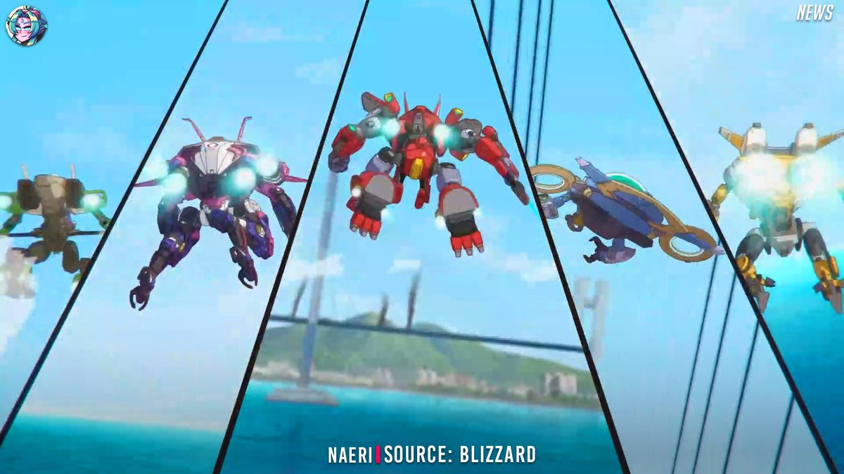 OverwatchNaeri's tweet photo. New #Overwatch MEKA Squad Look ✨ https://t.co/Ks2N45a6Va