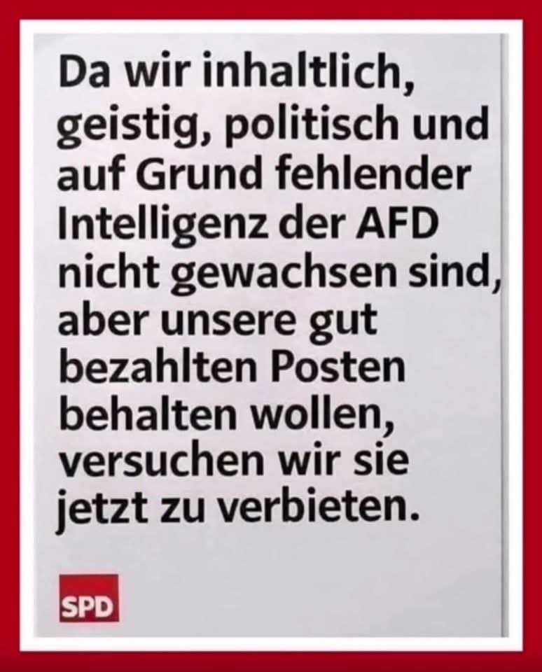Bayerngewissen's tweet photo. #SPD https://t.co/F2H8kDbDKL