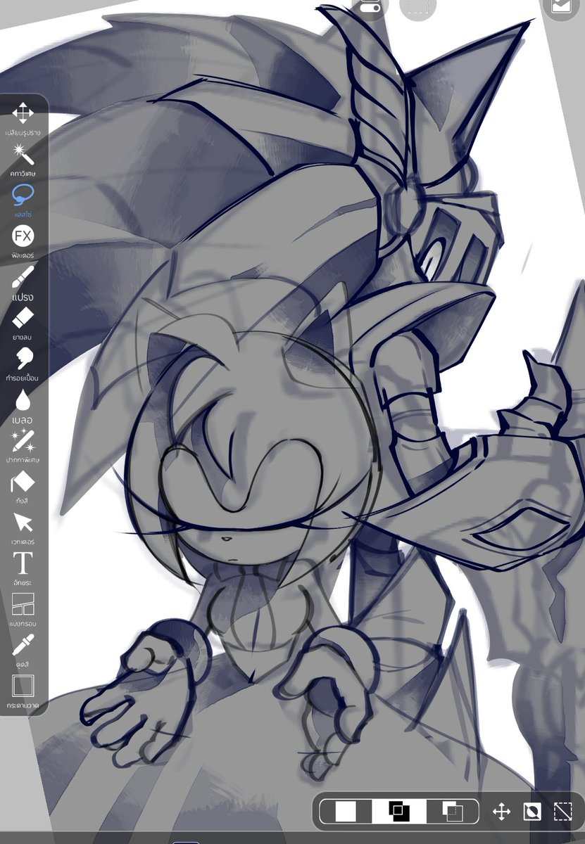 Naran_JA_22's tweet photo. WIP... นอนร้องไห้ เสร้า แค้น ขี้เกียด เบื่อ https://t.co/P5hrNAOALl