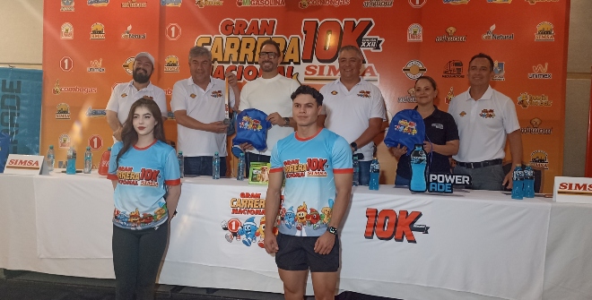 NoticierosGREM's tweet photo. 🏃La Gran Carrera Nacional 10K SIMSA 2026 repartirá más de 225,000 pesos en premios; se realizará el próximo domingo 30 de agosto 👉https://t.co/mzPnyfeYZP https://t.co/fWFwuAXJZR