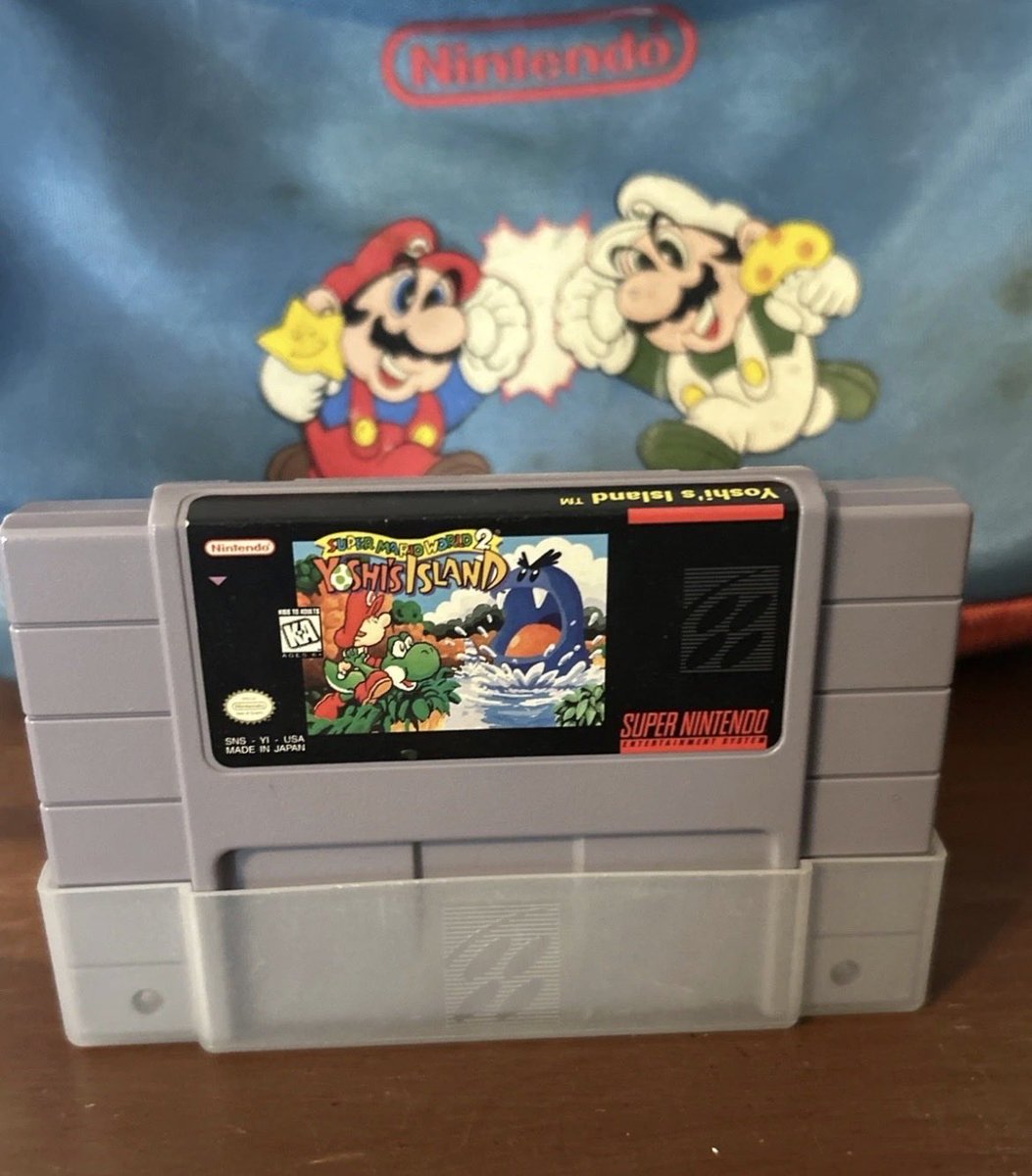 AYoungCollects's tweet photo. 🛍️FOR SALE : Nintendo SNES Console W/1990 Mario & Luigi Bag, Super Mario World/Yoshi's Island
➡️BUY/LISTING : https://t.co/IGPlAgO9CG
#retrogaming #snes #supermarioworld #yoshisisland #supernintendo https://t.co/Qt93PI98Ap