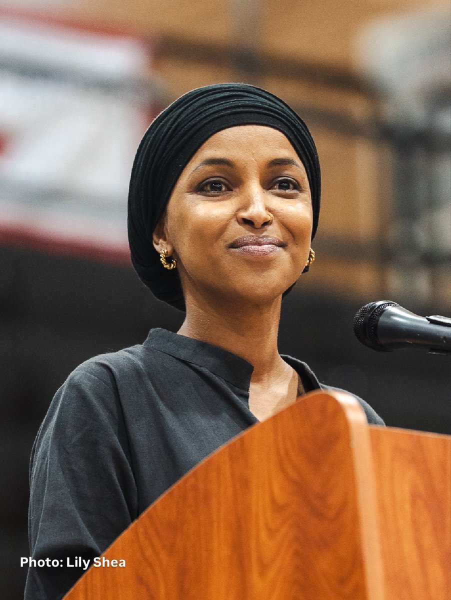 IlhanMN's tweet photo. Proud to support @FrancescaHongWI for Wisconsin Governor.

Medicare for All.
Universal childcare.
No corporate PAC money.
Moratorium on AI data centers.

This is the future Wisconsin deserves—a state where every single resident can thrive. https://t.co/RnuCB6Z7Zx