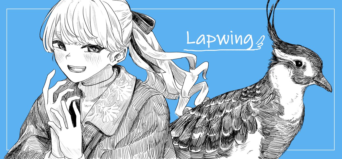 ASMODEUS_VRC's tweet photo. Lapwing描いた https://t.co/HuwHh1p4my