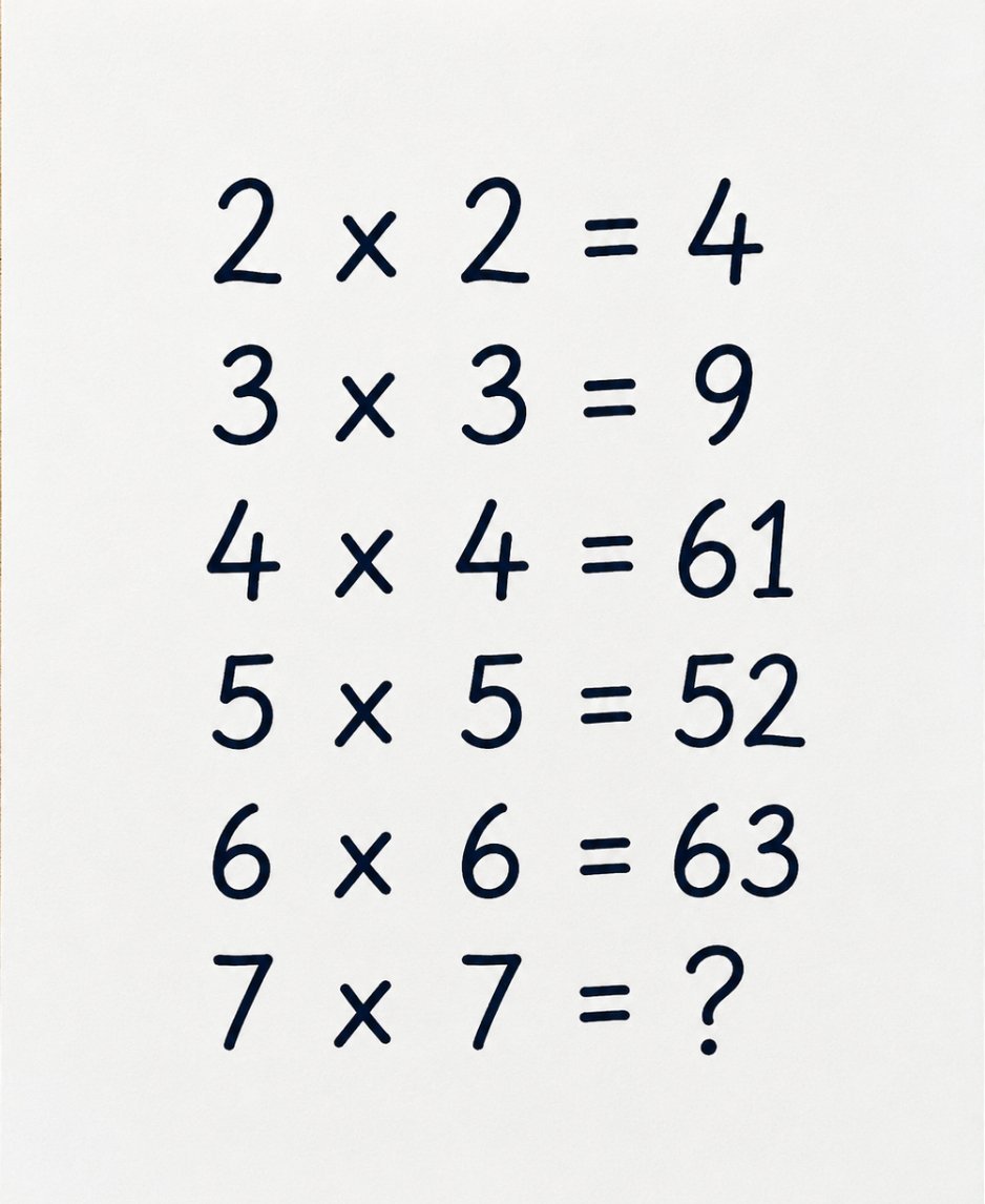 james8yg2's tweet photo. you solve this your intelligence level is above average.

Can you solve it? https://t.co/cbQlGH7Srx