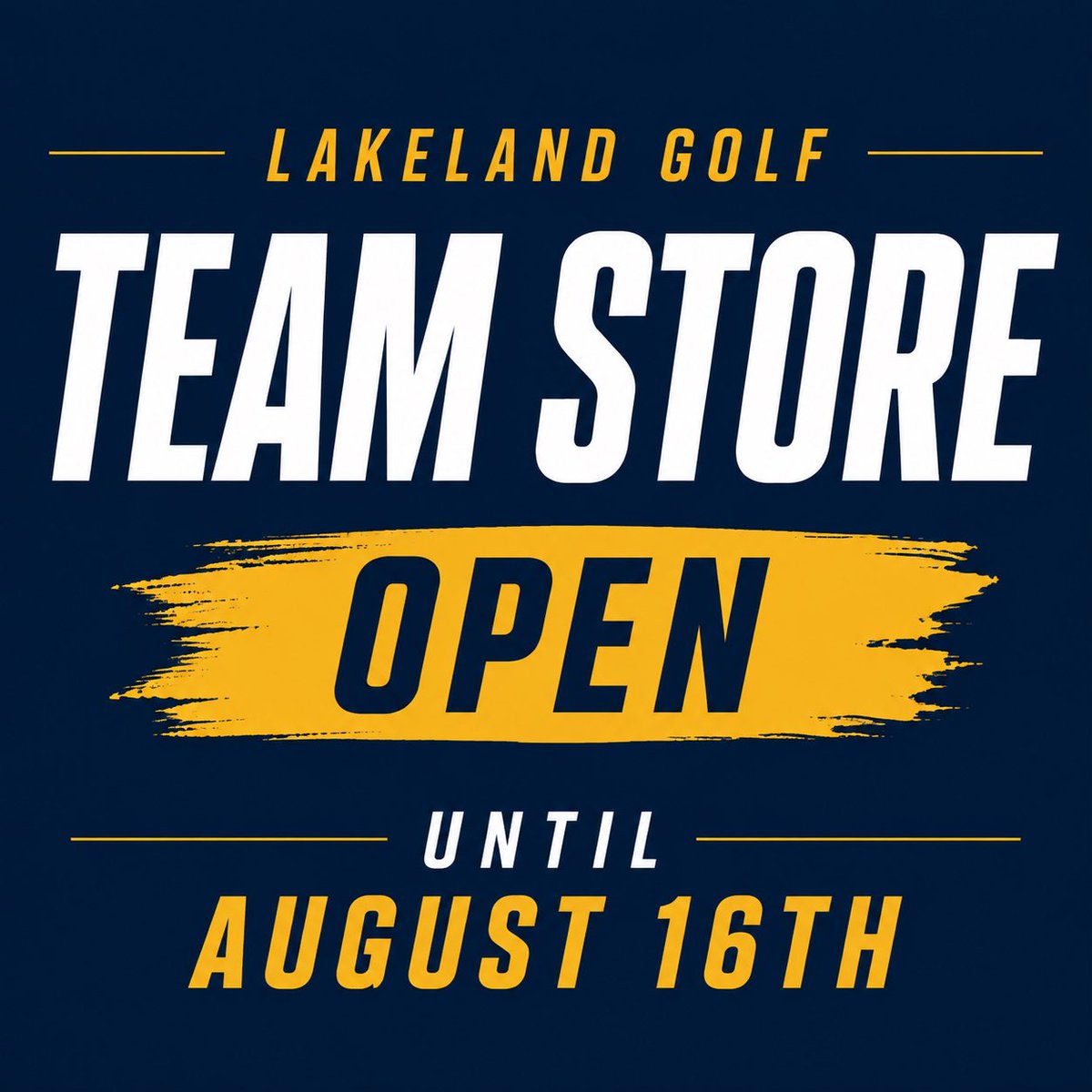 LU_MuskyGolf's tweet photo. Team Store is Officially Open!!! 

https://t.co/Km0A2dzmxD https://t.co/C7rno53T52
