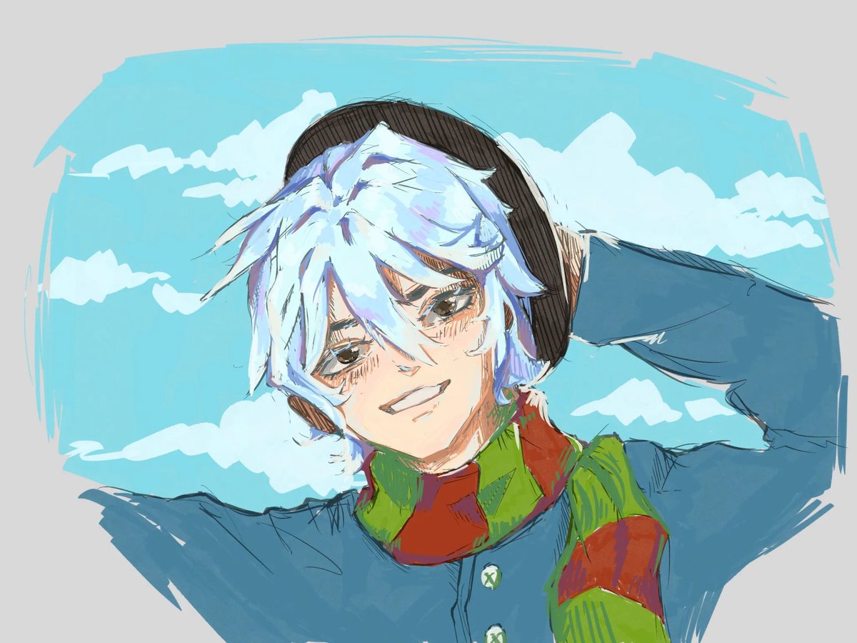 mcsrtist's tweet photo. 13/?? lazy hax sketch for today because i got the flu 😭 #hackingnoises https://t.co/q0eW9W2MED