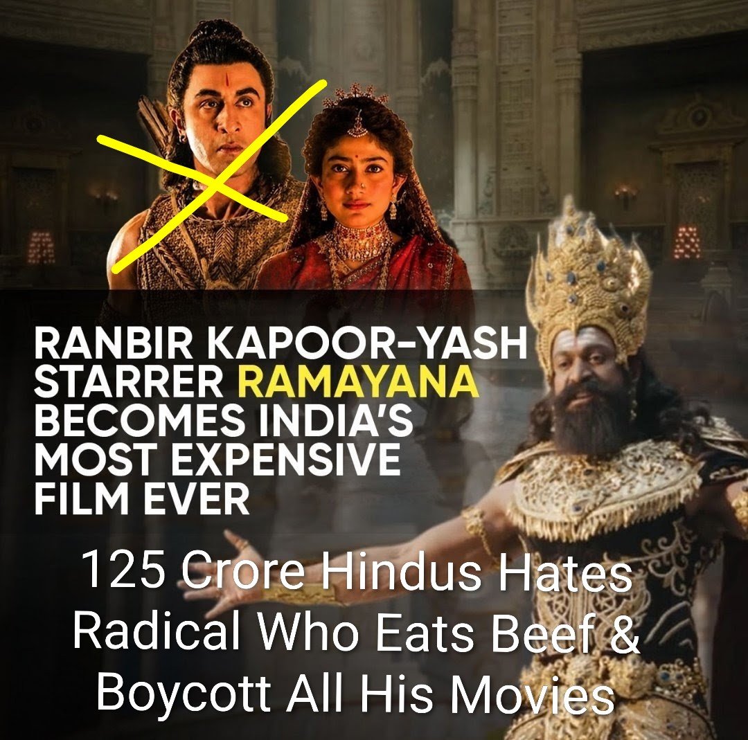 ikonicnarendra's tweet photo. @SangitaTripat17 125 Crore Hindus Condemn For Casting A Character Who Did Not Respected गौ माता
Foolish Character Needs To Understand About 🇮🇳Hindu Nation Where Cow Is Worshiped  🚩 https://t.co/Sl951liV6r