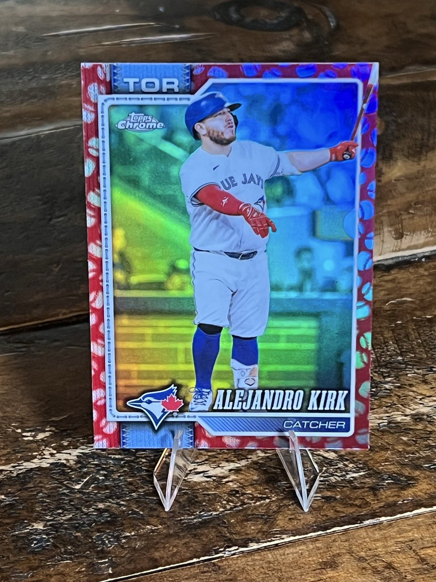 CardsByJed's tweet photo. 🚨 GIVEAWAY ALERT 🚨 

Follow AND Repost for a chance to win this Alejandro Kirk!

The winner will be announced Wednesday at 8:30 PM CT. https://t.co/eerWuRy9ZO