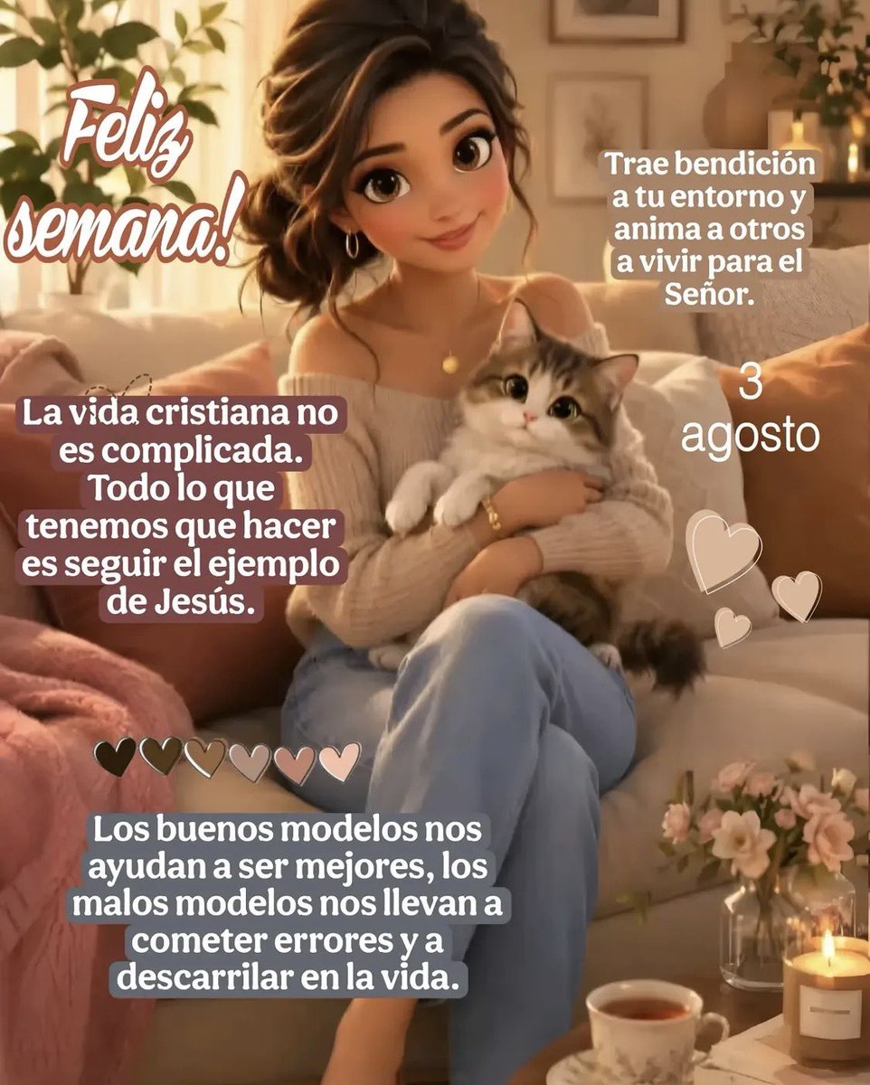 DeysiValdez11's tweet photo. LOS BUENOS EJEMPLOS INSPIRAN, edifican y acercan a las personas a Dios. En cambio, los malos ejemplos pueden desviar a otros del buen camino. 🤎 se una bendición donde estés y permite que Dios te use para inspirar a otros con tu ejemplo. 🙏 feliz y bendecido inicio de semana! https://t.co/k26D3CaCGo