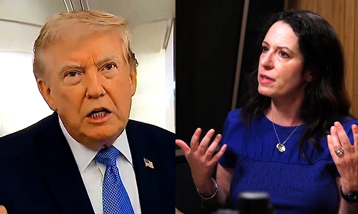 tommyxtopher's tweet photo. Maggie Haberman Roasts Trump In Brutal New Interview Over 'Jarring' Decline, 'Massive Self-Dealing' And More https://t.co/3tXinPoXj9 https://t.co/V3IhF2XiBF