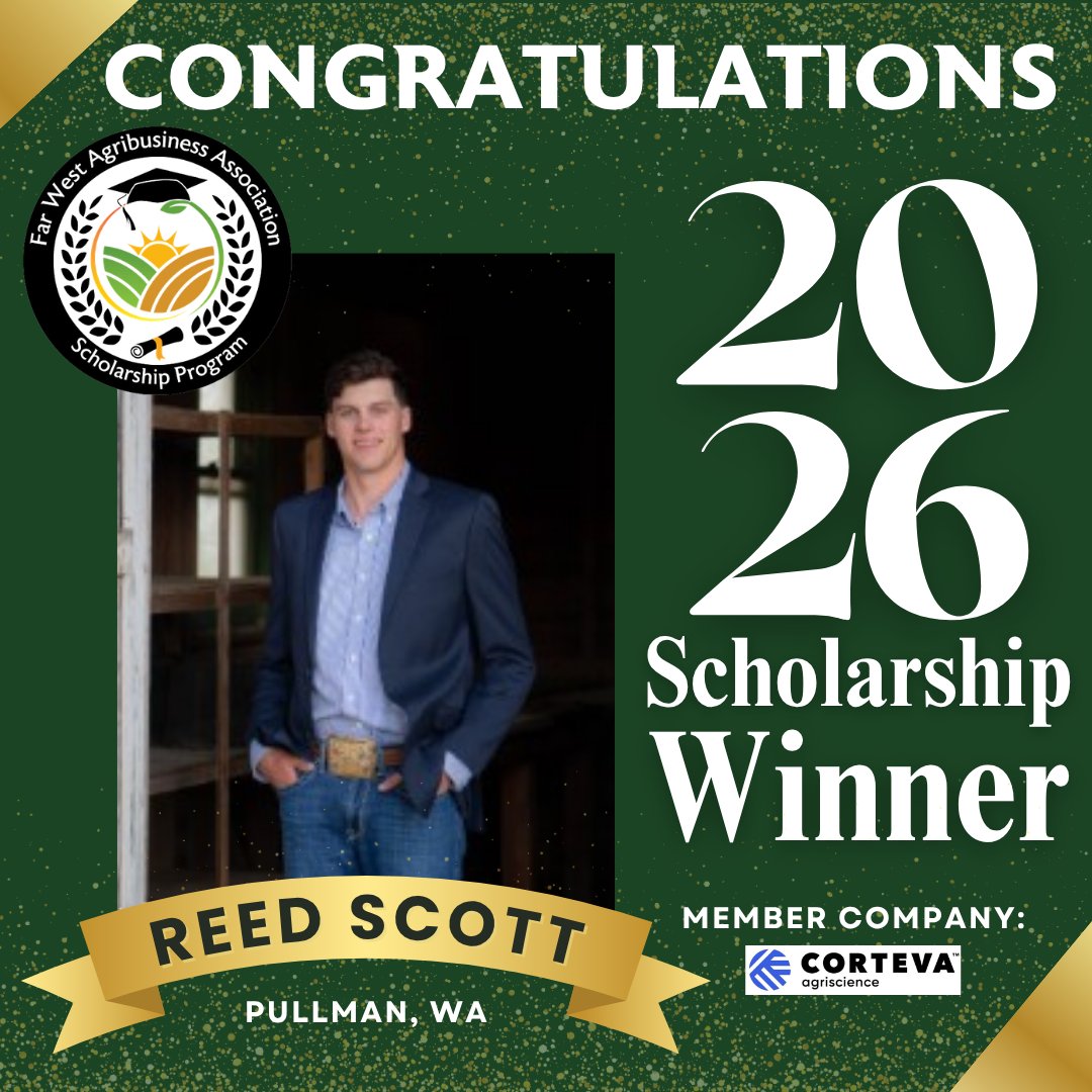 FWAAorg's tweet photo. Join us in celebrating Reed Scott, our 2026 FWAA Scholarship Winner from Pullman, WA! 🎉 We’re excited to see the impact you’ll make as you pursue your academic dreams. Congratulations, Reed! #FWAA #ScholarshipSuccess https://t.co/9M2NUGhnl2