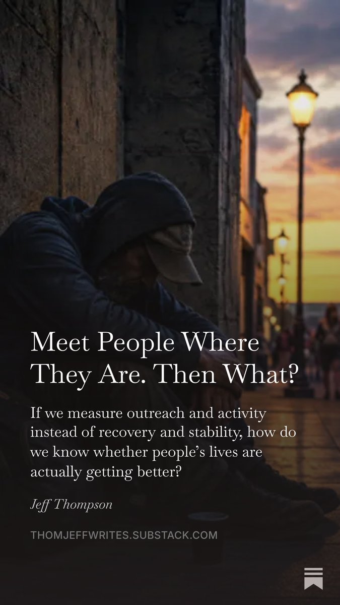 thomjeff's tweet photo. “Meet people where they are” is a compassionate starting point for addiction and homelessness policy. But where are we trying to take them? Avoiding difficult conversations has never solved difficult problems. #nbpoli #Fredericton
https://t.co/txXGNyASeZ https://t.co/XRDXBG2crM