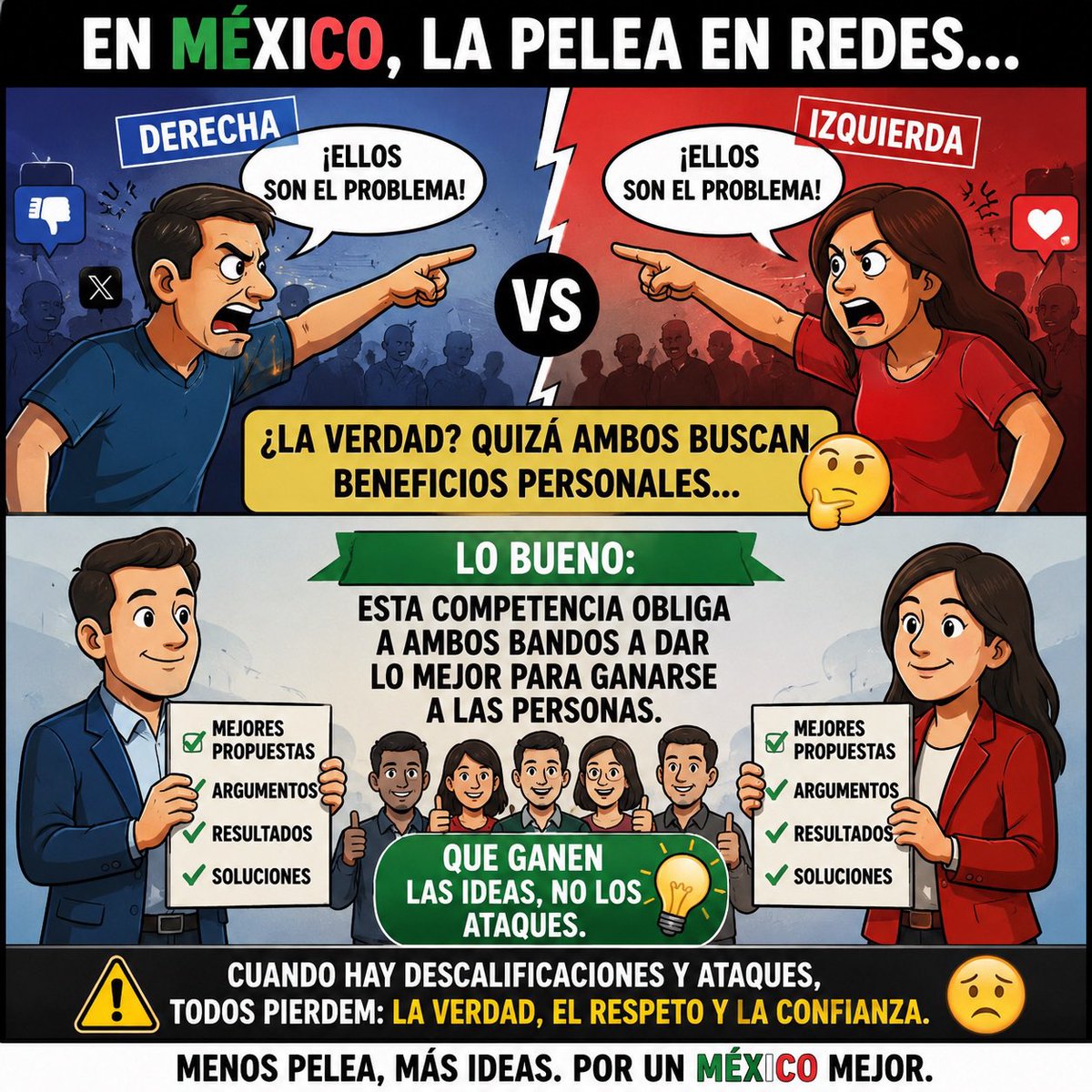Alemex_01's tweet photo. @PRI_Nacional Es necesario establecer reglas en las redes sociales, donde la difusión de mentiras y los abusos pueden causar un daño real a la sociedad. La libertad de expresión debe ejercerse con responsabilidad y respeto. #RedesSociales #LibertadDeExpresión #periodismoresponsable https://t.co/z3qJ3fz1yo