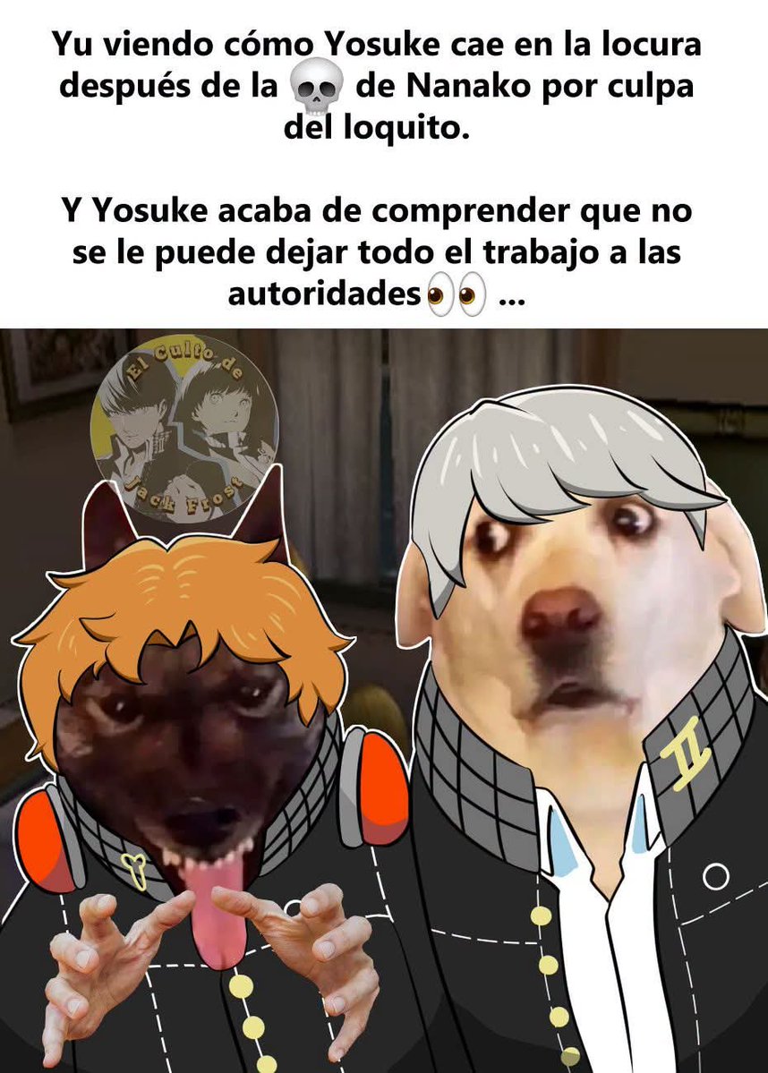 JackFrostHee's tweet photo. ***ALERTA DE SPOILER***
Que miedo, yo me void 👀

-mara Σ(っ °Д °;)っ https://t.co/bAhHBiIRFs