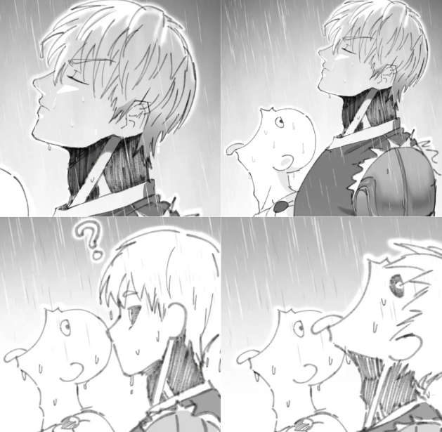 CentralDeOPM's tweet photo. Genos e Saitama https://t.co/e5h7qvA7wJ