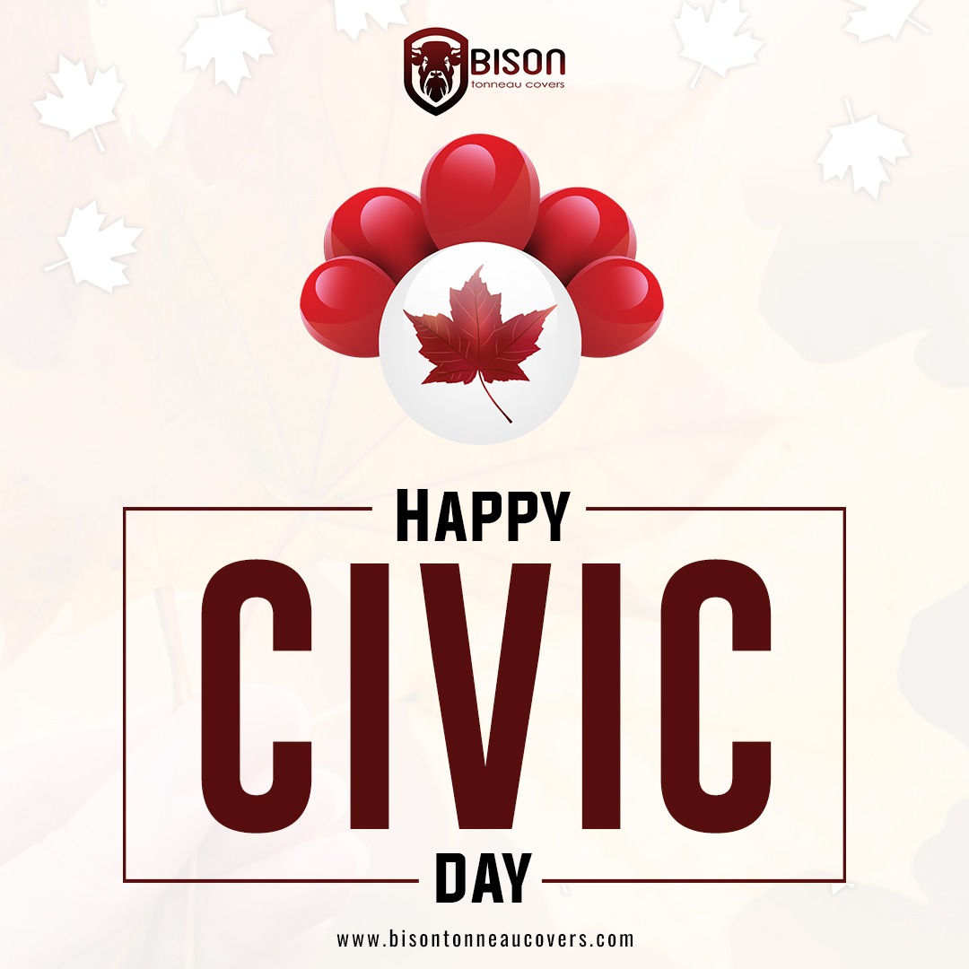 bisoncover's tweet photo. 🇨🇦 Happy Civic Holiday, Canada!
Wishing everyone a safe and relaxing long weekend. Whether you're working, travelling, or enjoying time with family, drive safe and protect your truck with Bison.
🌐 https://t.co/5pnYkgD0Oi
📞 (905) 427-5050
#CivicHoliday #Canada #LongWeekend🚚🇨🇦 https://t.co/vjh8tBeuQs