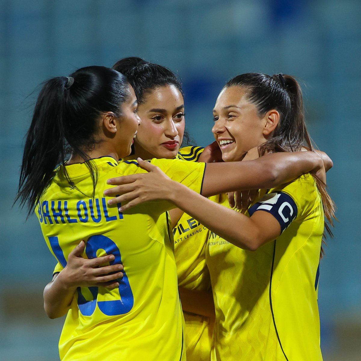AlNassrFCW's tweet photo. ⏸️ | نهـاية الشوط الأول! 💛👏

النصر 3 - 0 الاتحاد الأردني
⚽️ فاريا
⚽ نسرين 
⚽ كـلارا https://t.co/gVv4ov497M