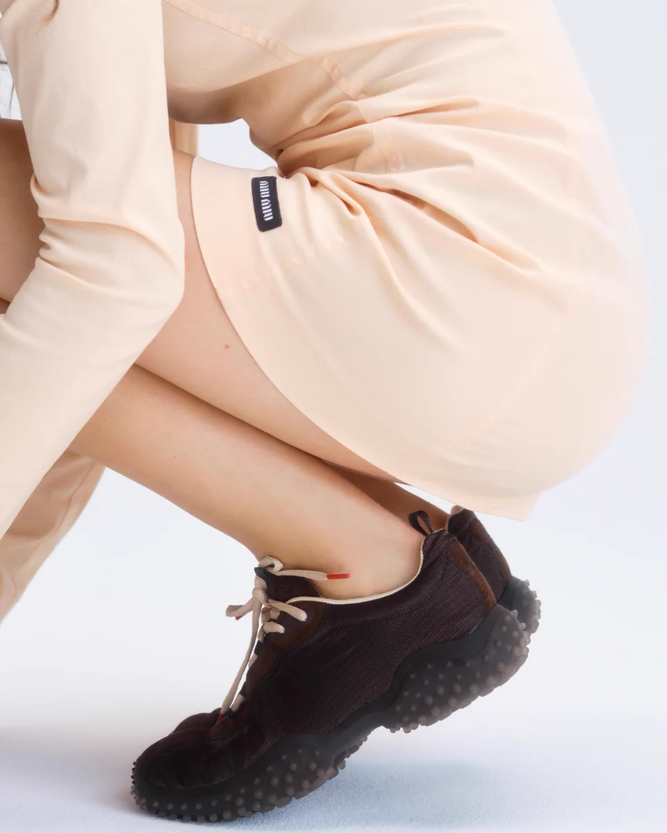 靴 miu miu bubble sole leather shoes brown Miu Miu on X: 