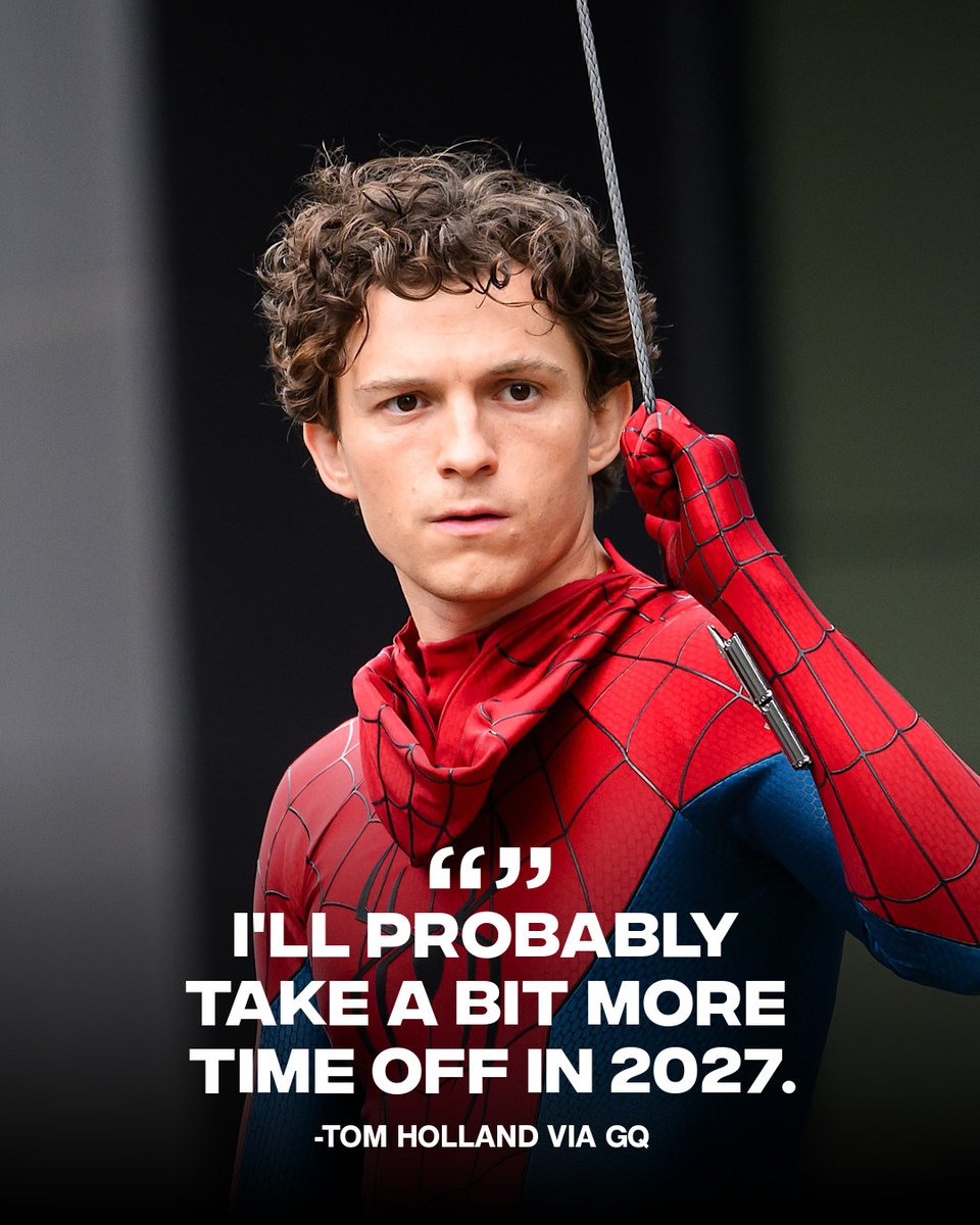 ComplexPop's tweet photo. Tom Holland and Zendaya are both taking a break from acting.

The pair just scored the biggest opening weekend in U.S. history with $406M, starring in both 'The Odyssey' and 'Spider-Man: Brand New Day.' https://t.co/lodhwMvzXA