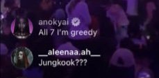 kookyun's tweet photo. Anok Yai (a supermodel) was at the BTS metlife concert and even livestreamed it omg https://t.co/kLiNJr8Wbg