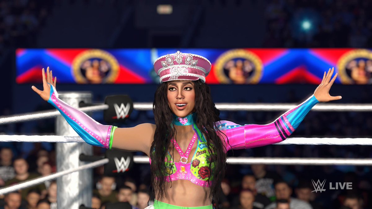 aaronvr40_'s tweet photo. AND NEWWW 🫡
Chelsea Green ( @ImChelseaGreen ) SummerSlam’26 gear is now on #WWE2K26 CC <3
*Available on consoles*
Hashtags:
#ChelseaGreen
#TiffanyStratton
#SummerSlam https://t.co/Tgs3lBeC6t