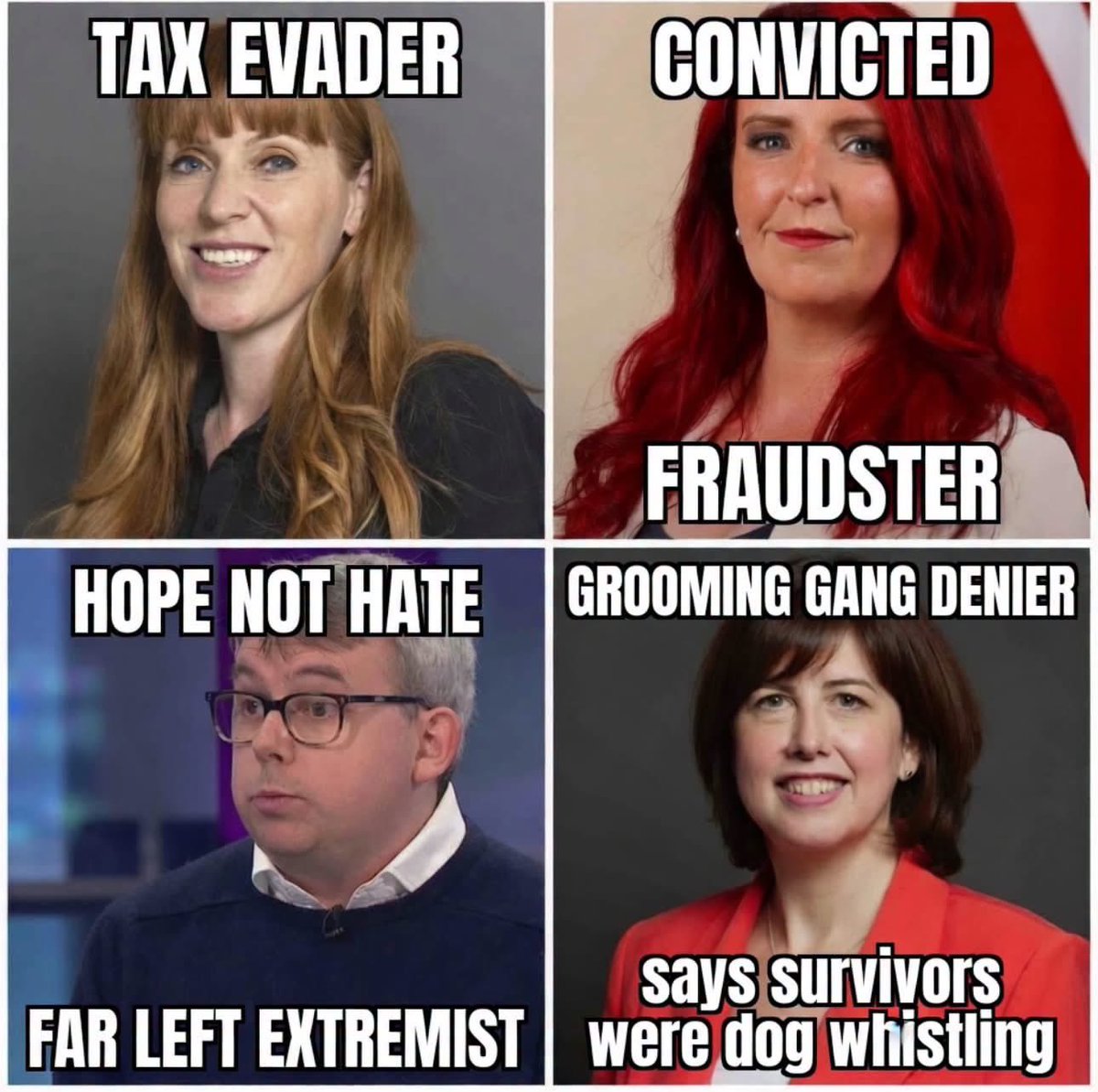 RussellBaston's tweet photo. @narindertweets Not more scandalous than the looney mental party , that is Labour … good grief !!! https://t.co/wMEvVGJY8T