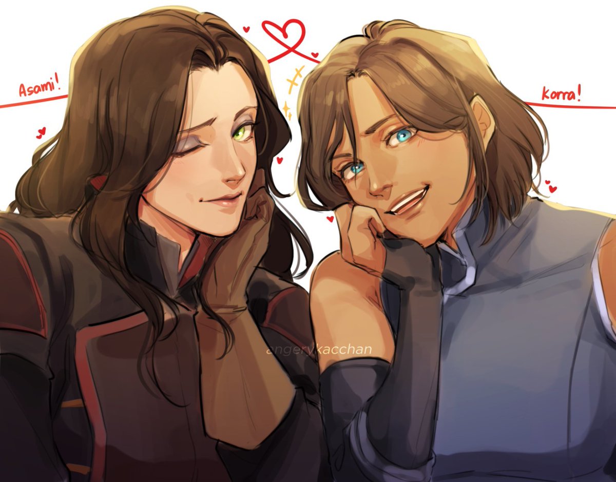 heartofkorra's tweet photo. Found this cute Korrasami art in my gallery
Credit: @angerykacchan https://t.co/PmYK79zyPG