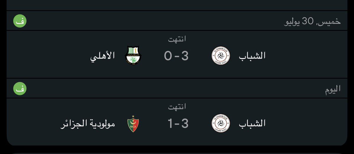 Kha_ha1's tweet photo. قارنوا بين فريقي #الهلال و #الشباب ..

الهلال يمتلك نجوم ويمسخرك مولودية الجزائر ويتعادل معاك الأهلي القطري ‼️

الشباب بأقل الإمكانيات يجلد مولودية الجزائر والأهلي القطري بالثلاثه ..

مشكلتكم اللي قاعدين تكابرون عليها هي مدرب جباااااااااان ومقيد اللاعبين بأدوار دفاعبة مركبه 👎🏻 https://t.co/yCuKg4pqYp