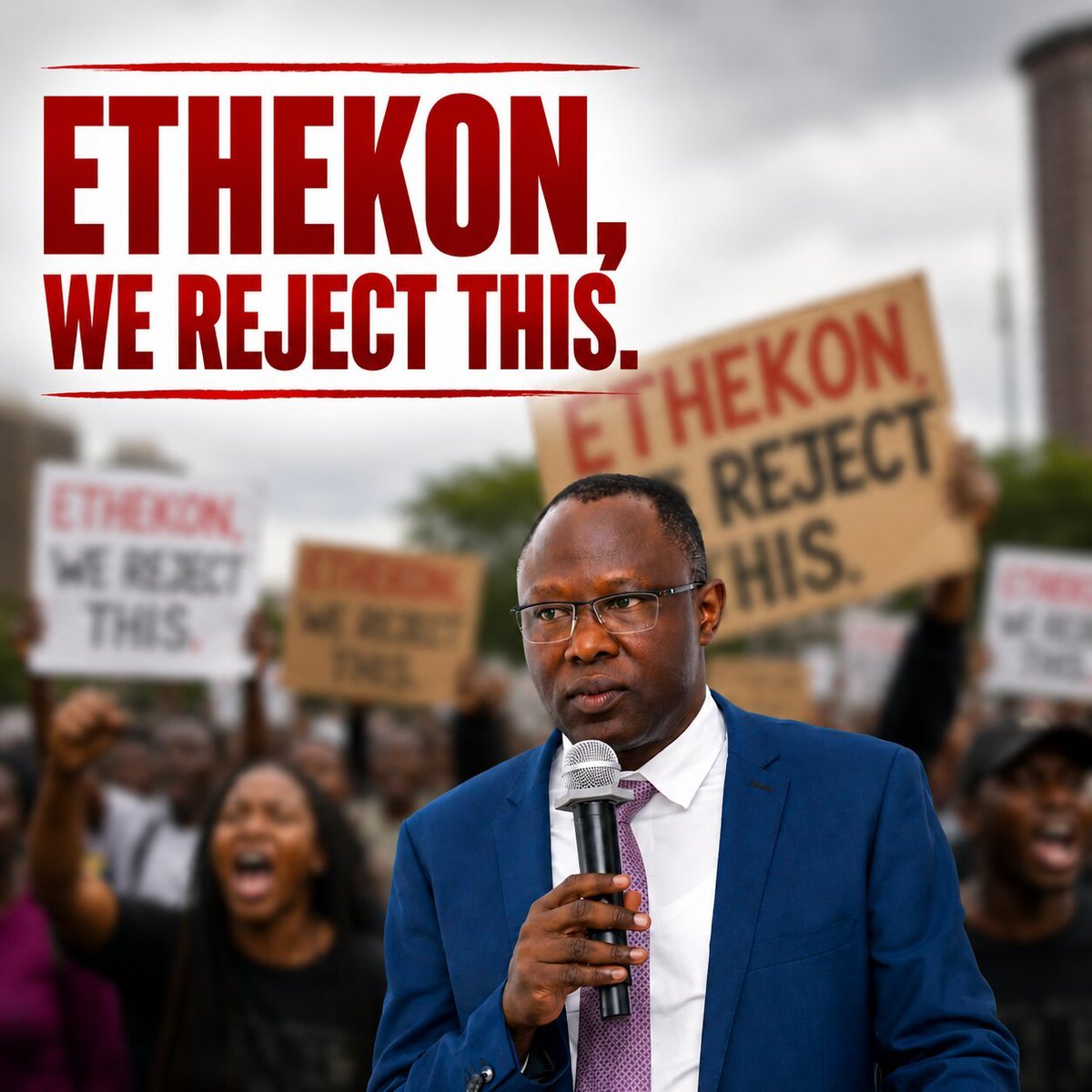 sholard_mancity's tweet photo. We must condemn IEBC Chair Ethekon’s attempt to play moral arbiter and threaten our elections:

​“IEBC will not hold elections in a toxic environment…”

​Really? Who does he think he is?
​📍 Article 1: Sovereignty belongs to the people.
📍 Article 81: Election timelines are mandatory.

​The right to vote is NOT a privilege he can withhold based on his personal comfort. Enforce the Electoral Code of Conduct, don’t threaten to cancel democracy.

​This is institutional overreach at its worst. We reject any script to delay the 2027 elections.

​Which specific Article gives the Chair power to postpone elections over “toxic rhetoric”? We’re waiting. 🇰🇪

No amount of tricks will save this govt 
We can see the goals.