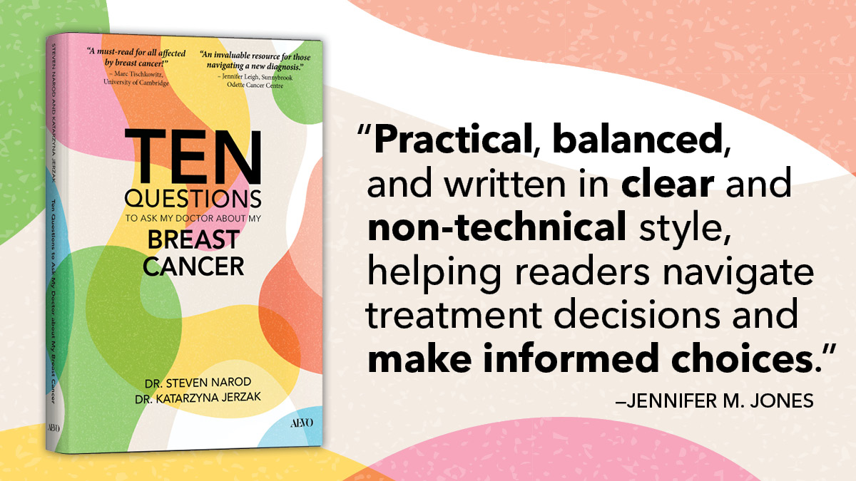 utpress's tweet photo. Ten Questions to Ask My Doctor about My Breast Cancer by @‌JerzakKasia and Steven Narod is a step by step guide that shows breast cancer patients and caregivers how to turn a diagnosis into a clear, evidence based plan: https://t.co/HcQ8TtkDgw
#BreastCancer https://t.co/pTpbl7H1d7