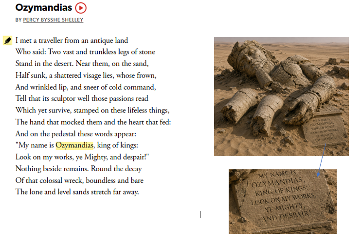 charlesmbindyo7's tweet photo. @KakwenzaRukira Viva Uganda. Even Mugabe is no more. Let me dedicate a poem to you. Kings rule and erect statutes to be remembered after they die, but nature wars them out-There was once a King called Ozymandias in this poem. Never be worried by a body that is mortal Uganda. https://t.co/PbXUNzcEJv