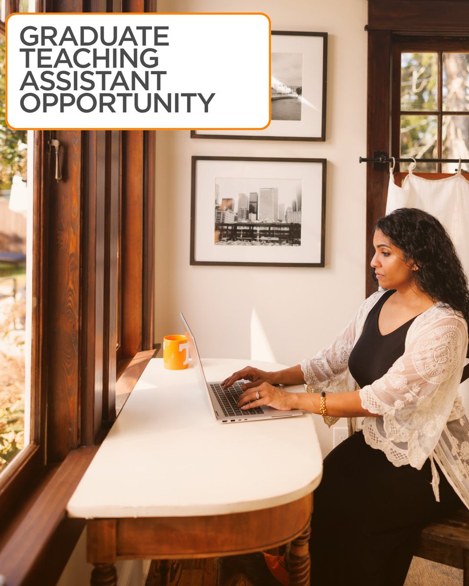 UTKGradSchool's tweet photo. GradVols, a graduate teaching assistantship is now available in OIT Communications and Creative Services!  To learn about the position and apply visit https://t.co/EegVswl3VN ! https://t.co/pSbEaQgvdT