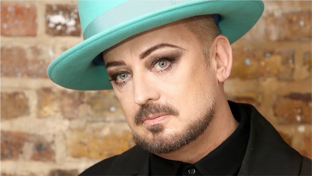 NicholasLissack's tweet photo. Boy George is a truly great man, and that’s why the jackals are circling.

Bandcamp axed his beautiful pro-Israel/Jewish anthem “We Will Dance Again” simply for not being pro-Palestinian.

Disgusting. Discriminatory. Antisemitic. Stand with George! https://t.co/mP7B532tJy
