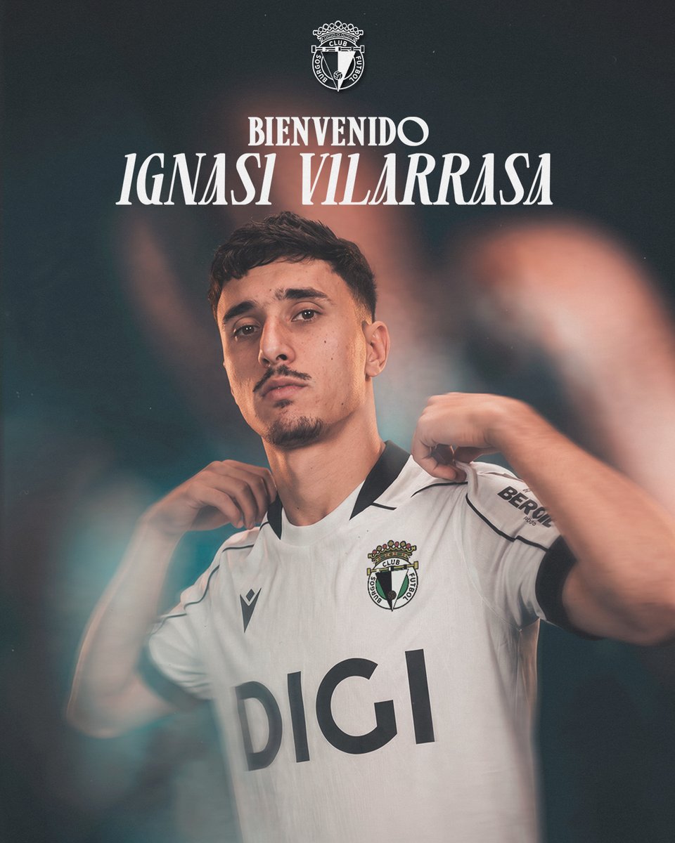 Burgos_CF's tweet photo. 𝗜𝗴𝗻𝗮𝘀𝗶 𝗩𝗶𝗹𝗮𝗿𝗿𝗮𝘀𝗮, 𝗽𝗼𝘁𝗲𝗻𝗰𝗶𝗮 𝘆 𝗿𝗲𝗰𝗼𝗿𝗿𝗶𝗱𝗼 𝗽𝗮𝗿𝗮 𝗲𝗹 𝗹𝗮𝘁𝗲𝗿𝗮𝗹 𝗶𝘇𝗾𝘂𝗶𝗲𝗿𝗱𝗼

El Burgos CF alcanza un acuerdo con el Córdoba CF para el traspaso del defensor catalán, que firma por una temporada con opción a otra.

#LatidoBlanquinegro